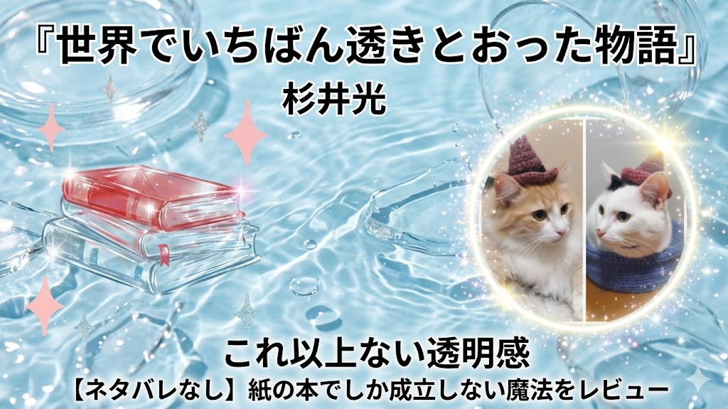 杉井光『世界でいちばん透きとおった物語』サムネイル画像