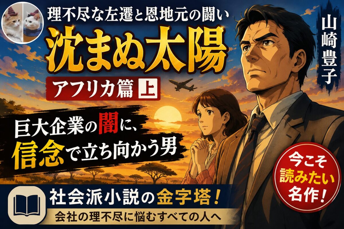 『沈まぬ太陽 アフリカ篇 上』(山崎豊子)サムネイル画像