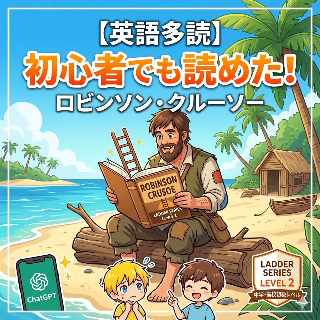 ロビンソン・クルーソー（ラダーシリーズ Level 2）サムネイル画像