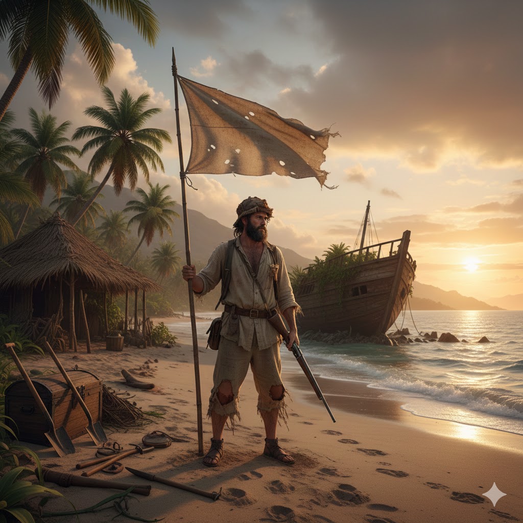 ロビンソンクルーソーのイメージ画像