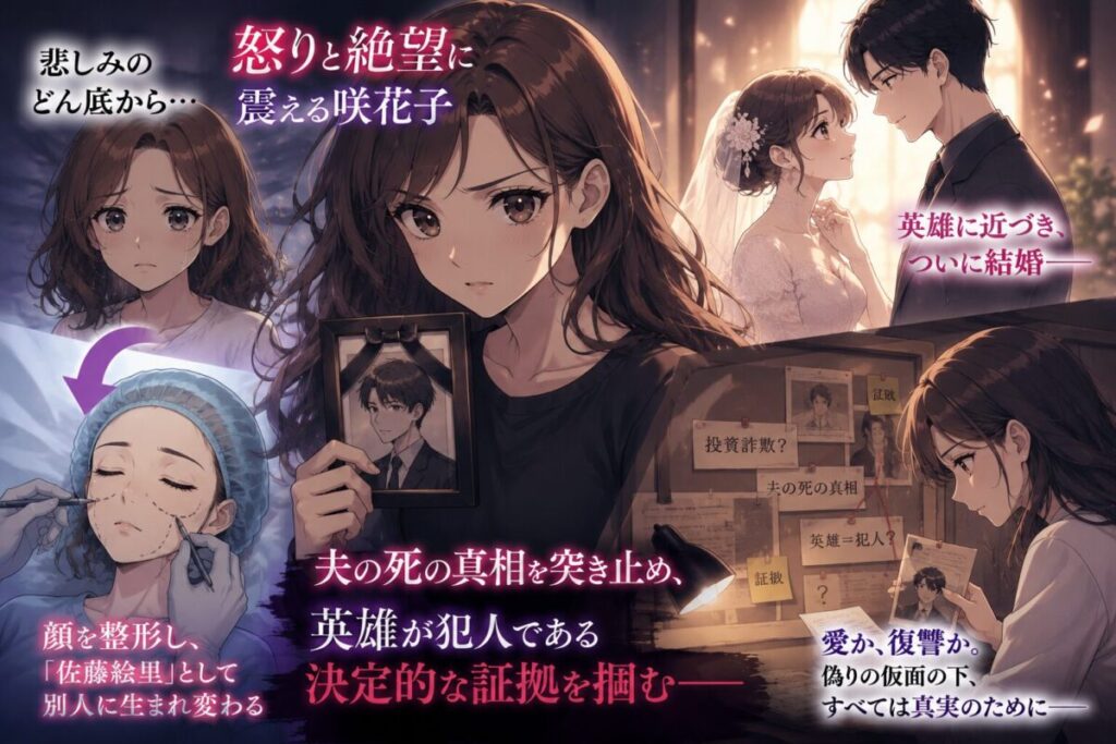 復讐に燃えるイメージ画像