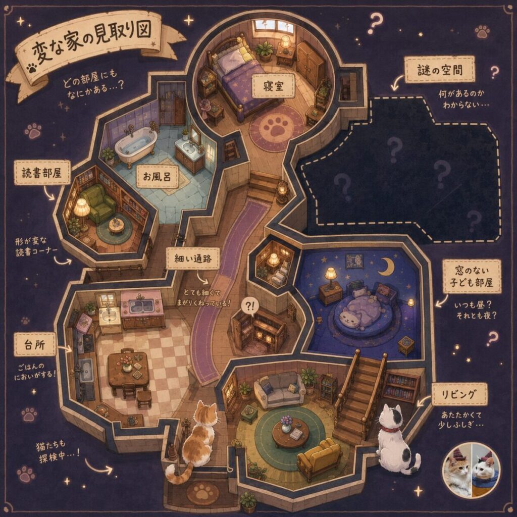 奇妙な見取り図のイメージ画像