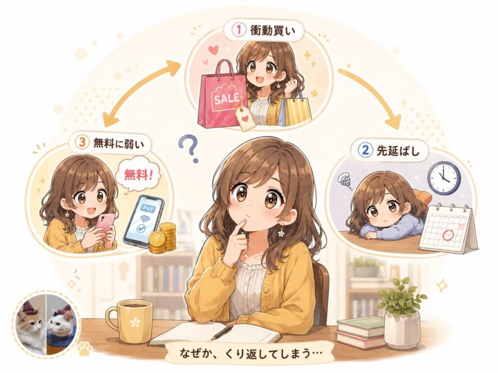 合理的な判断ができないイメージ画像