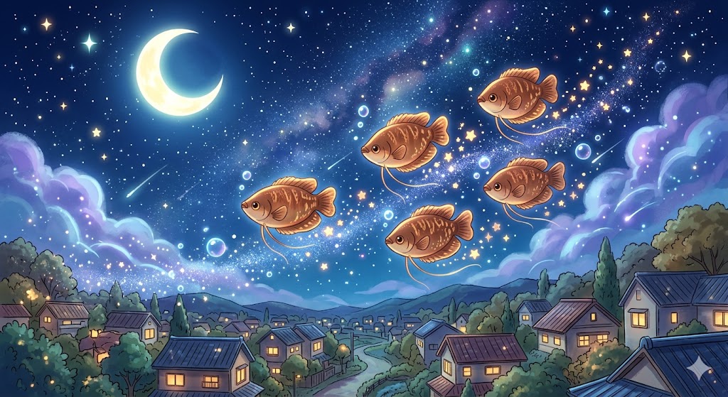 夜空に泳ぐチョコレートグラミーのイメージ画像