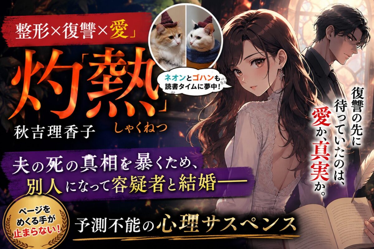 秋吉理香子『灼熱』サムネイル画像