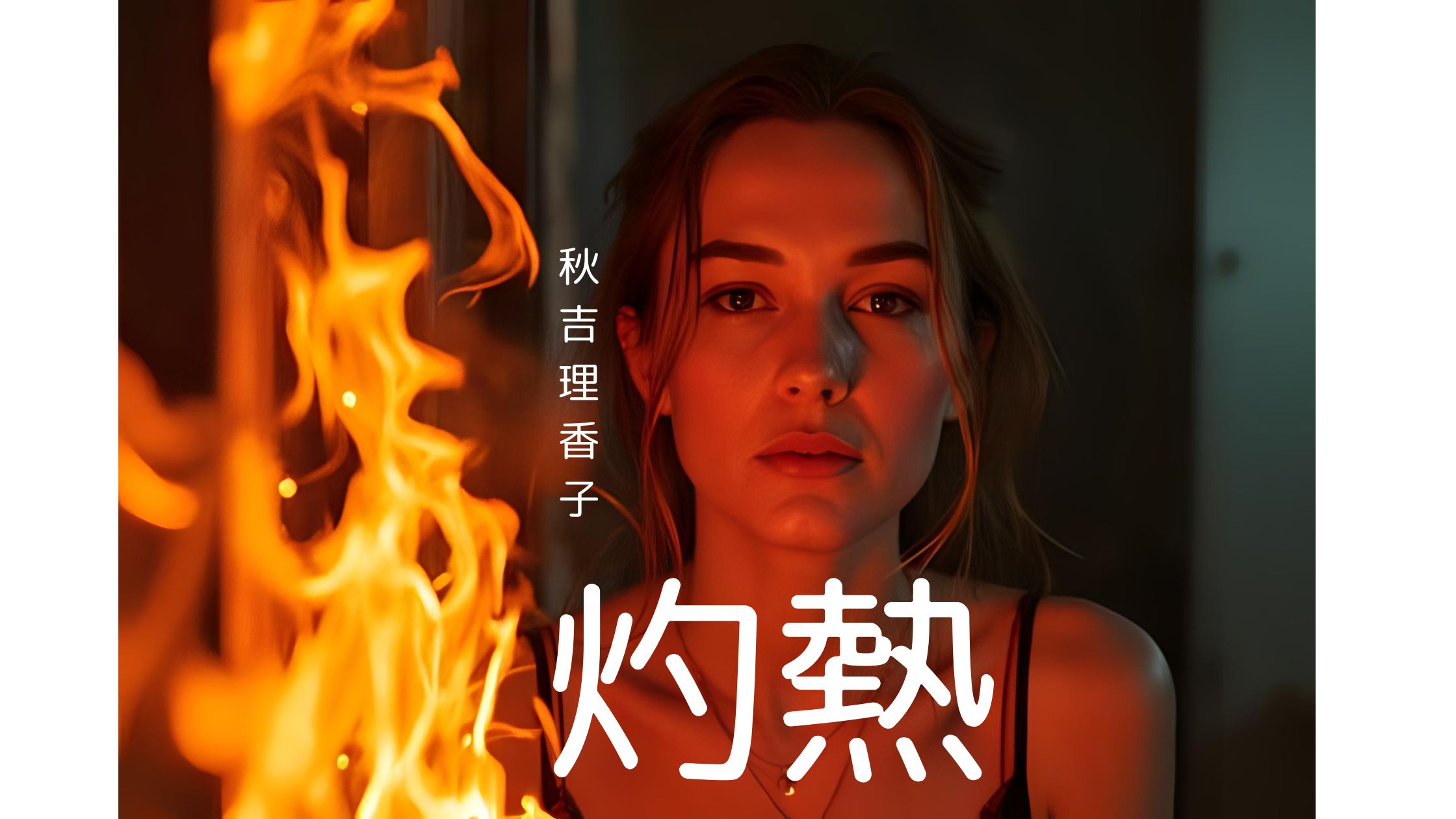 整形して夫の復讐を誓う女性を描いた秋吉理香子の小説『灼熱』の書影。心理サスペンス好きにおすすめの一冊。