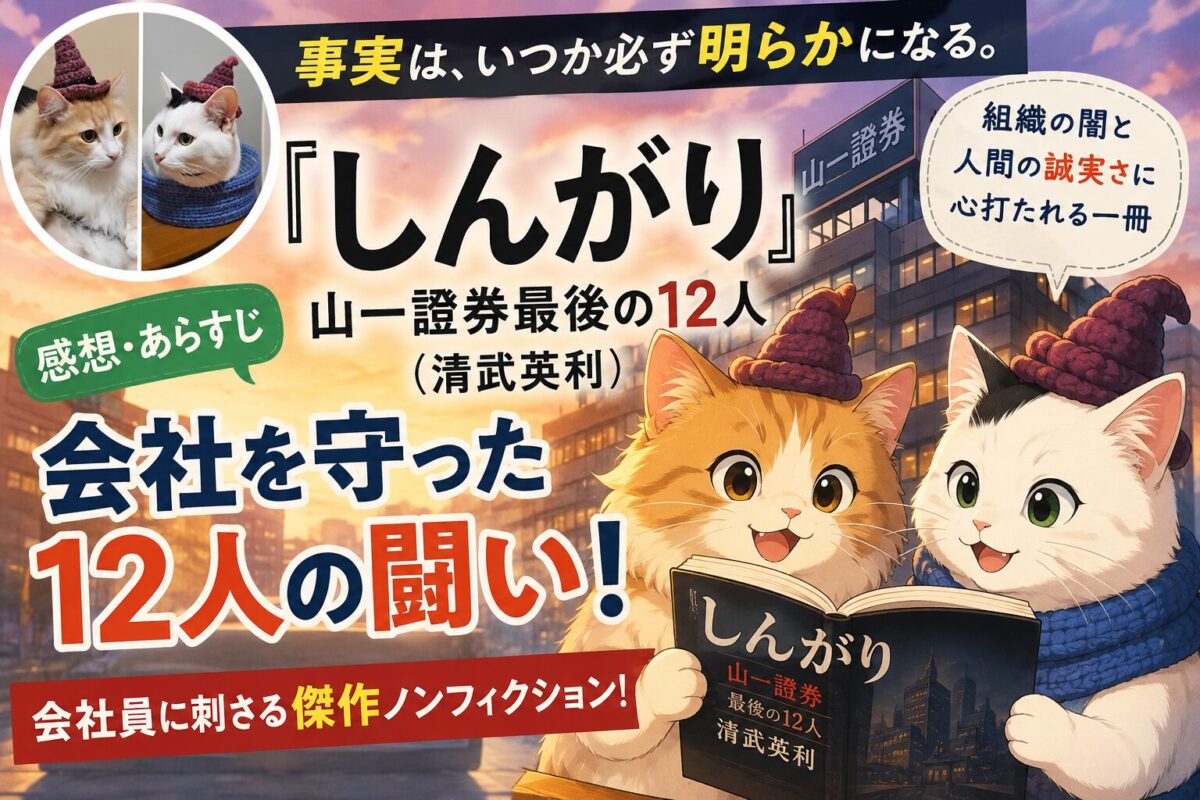『しんがり 山一證券最後の12人』（清武英利）サムネイル画像