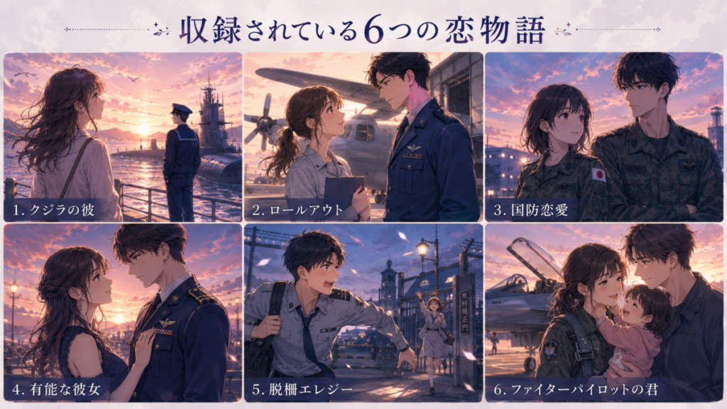 収録されている6つの恋物語のイメージ画像