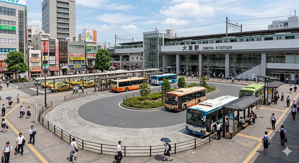バスロータリーのイメージ画像