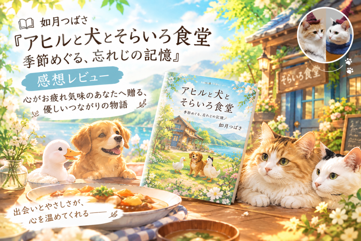 『アヒルと犬とそらいろ食堂 季節めぐる、忘れじの記憶』（如月つばさ）サムネイル画像