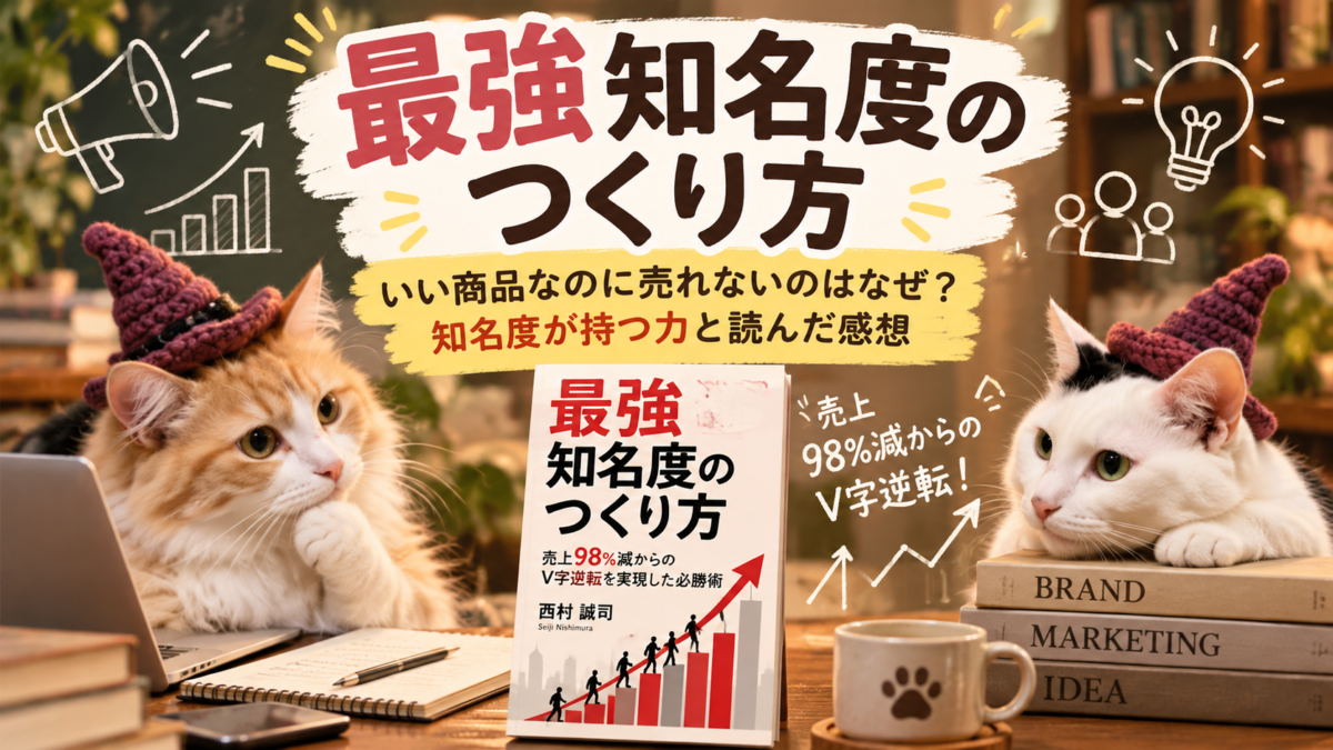 『最強知名度のつくり方』西村誠司サムネイル画像