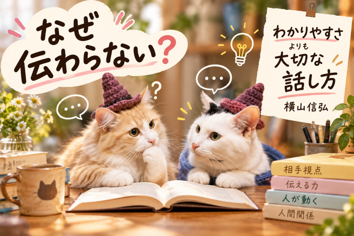 『わかりやすさよりも大切な話し方』横山信弘サムネイル画像