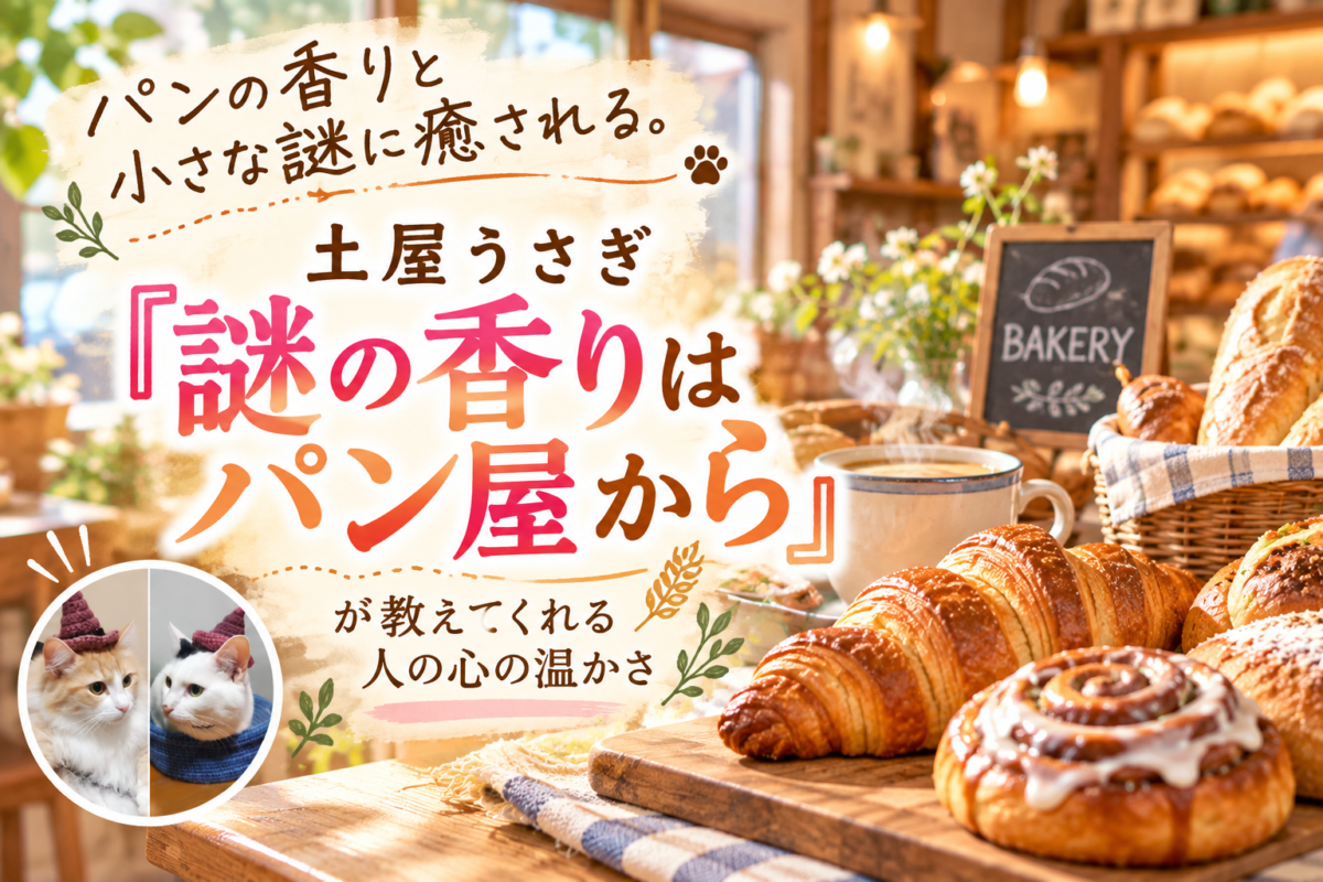 土屋うさぎ『謎の香りはパン屋から』サムネイル画像