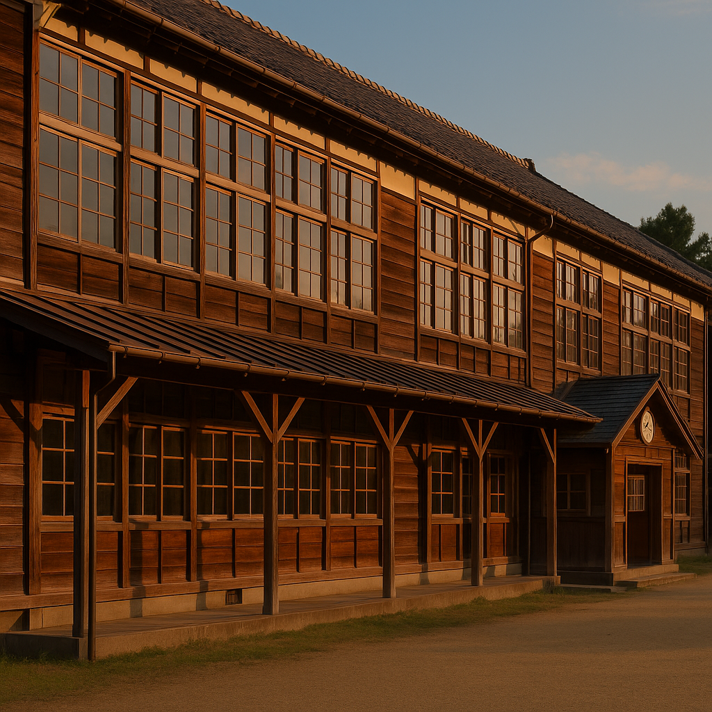 廃校前の小学校のイメージ写真