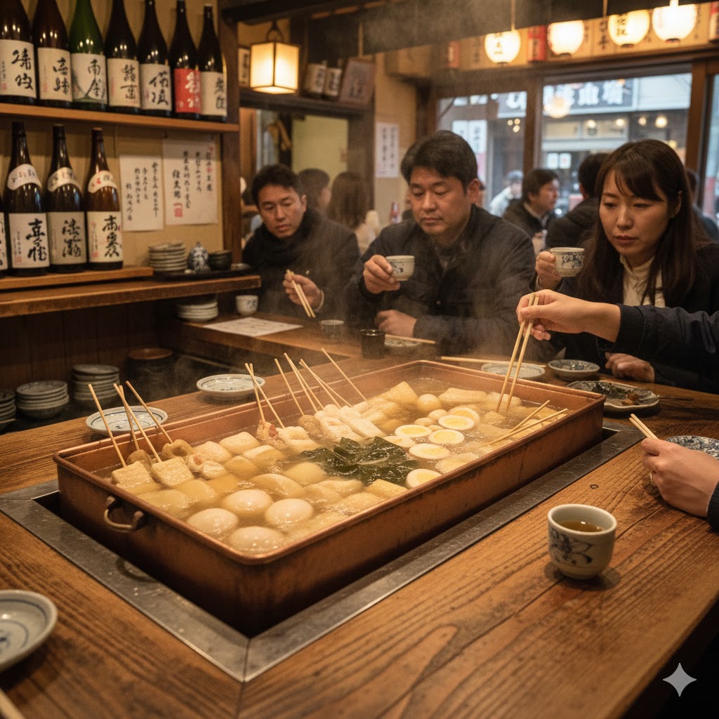 昔デートで行ったおでんやさんのイメージ画像
