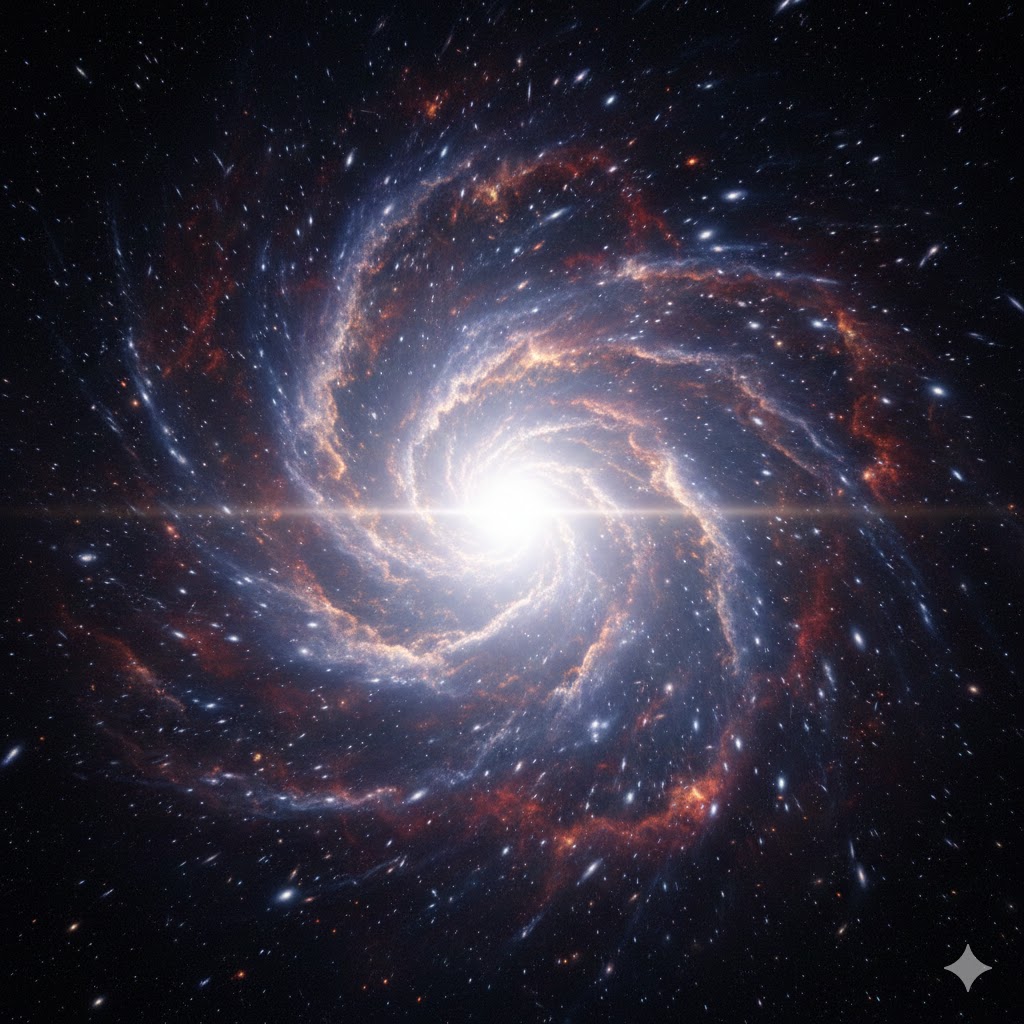 宇宙と全ての存在が繋がっているイメージ画像