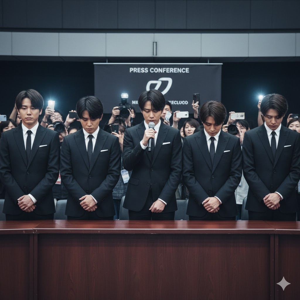 謝罪会見のイメージ画像