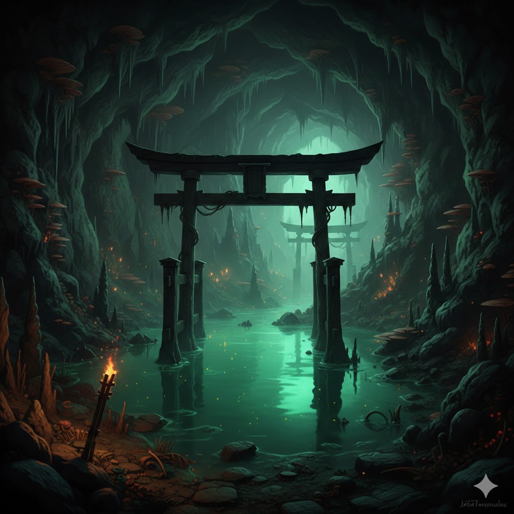 地下の洞窟のイメージ画像