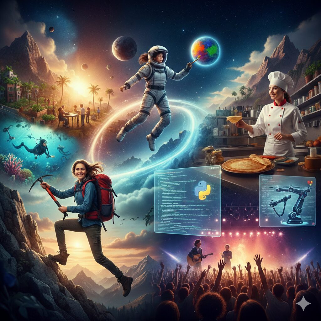 無限の可能性が広がっているイメージ画像