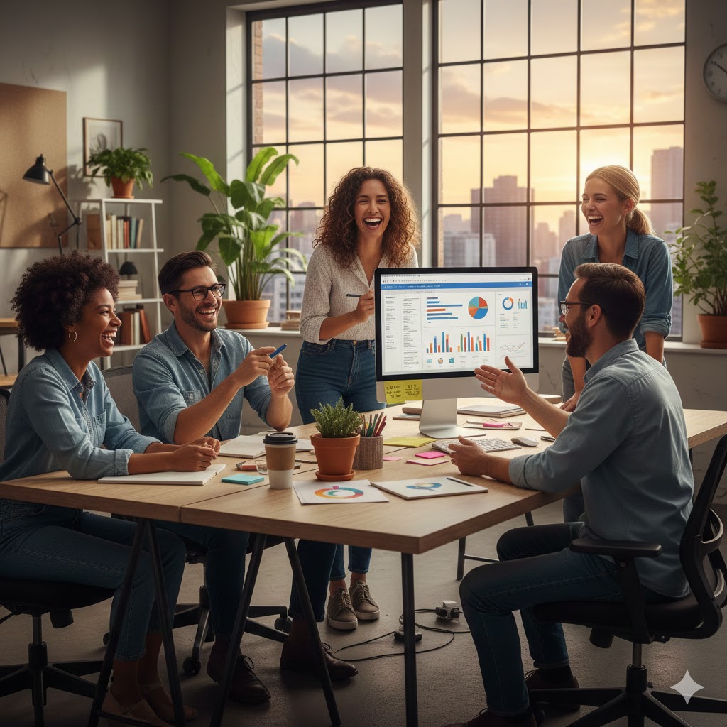 心理的安全性が保たれている職場のイメージ画像