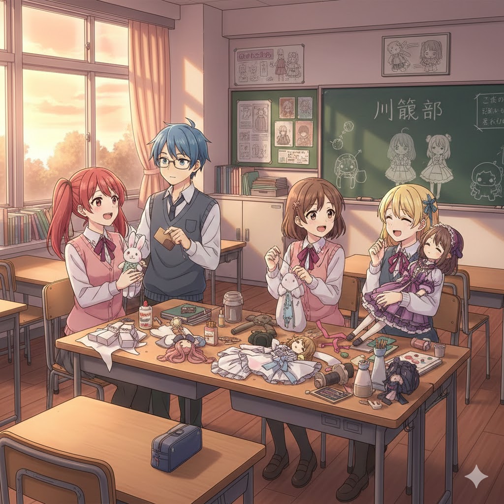 部活を楽しんでいるイメージ画像