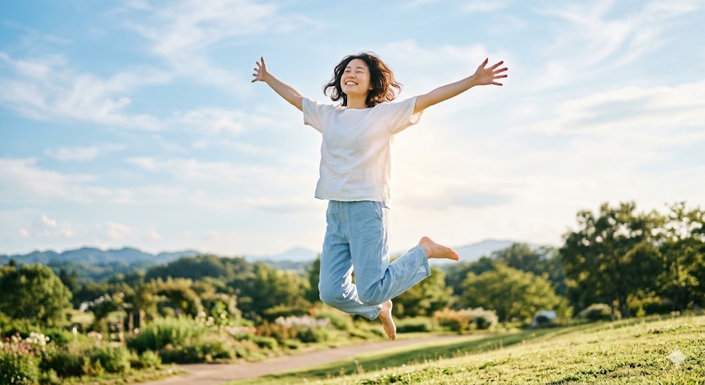 体が軽くなったイメージ画像