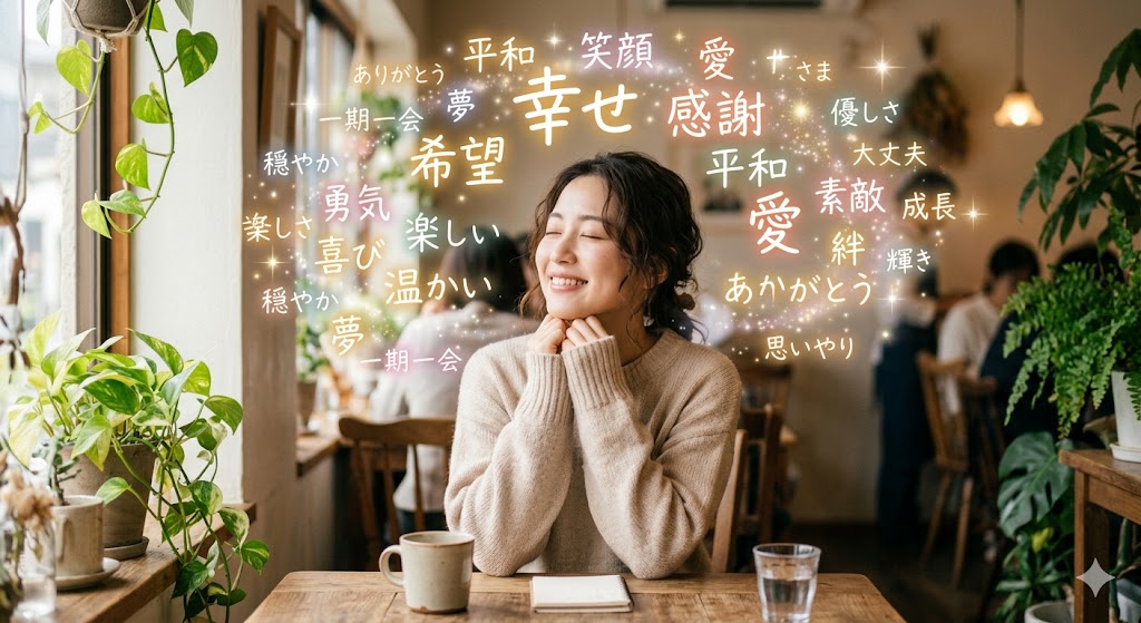 内側から幸せになっていくイメージ画像