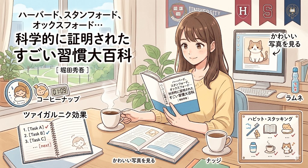 いろんな習慣を学んでいるイメージ画像