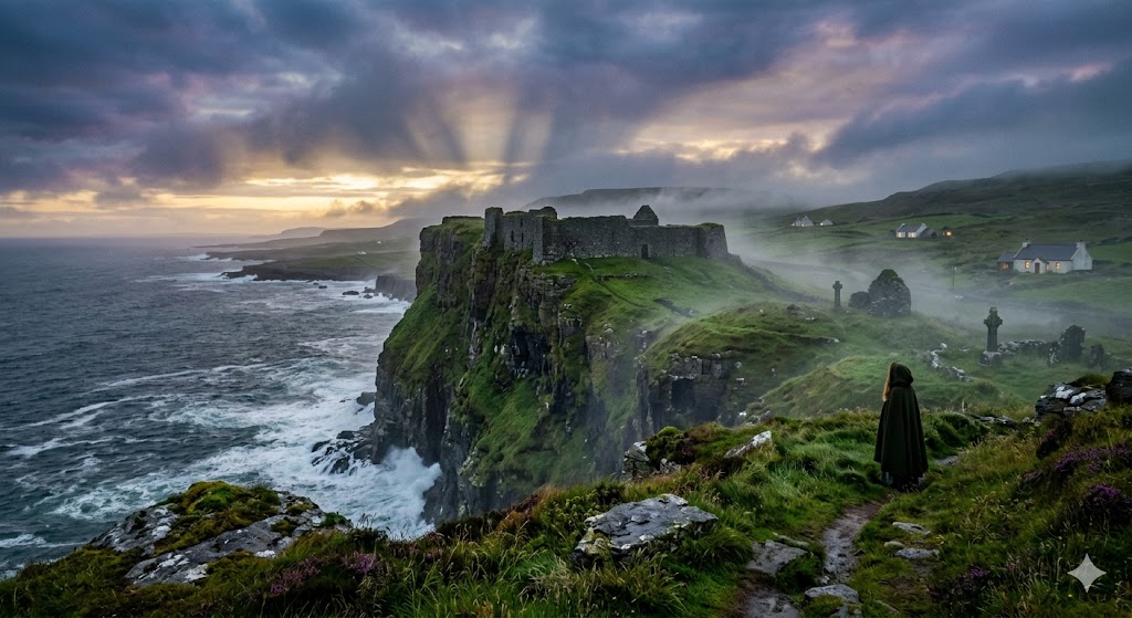 アイルランドの幻想的な雰囲気のイメージ画像