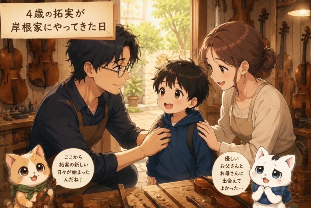 岸根家」にやってきたイメージ画像