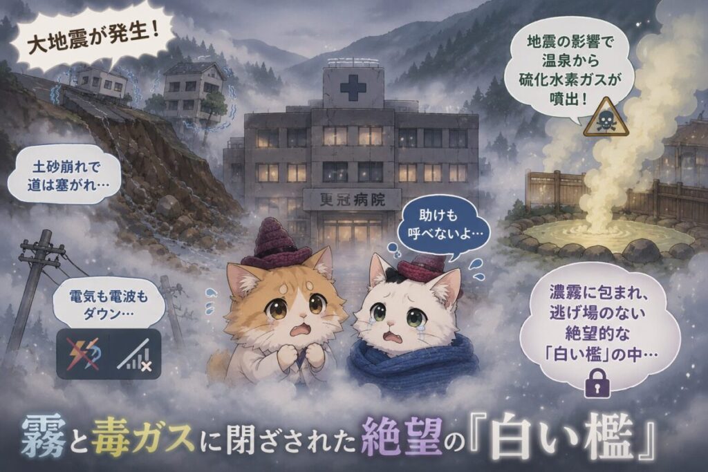 病院から逃げれなくなったイメージ画像