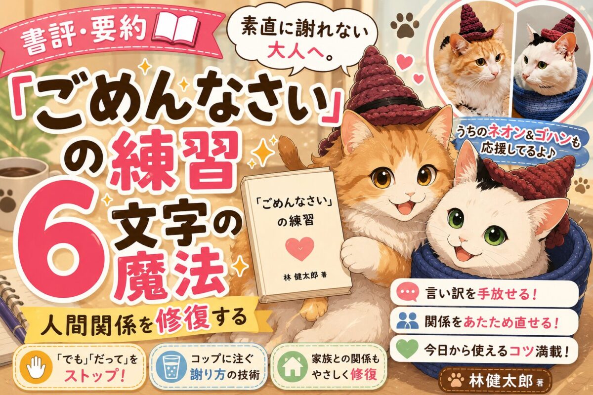 『「ごめんなさい」の練習』（林健太郎 著）サムネイル画像
