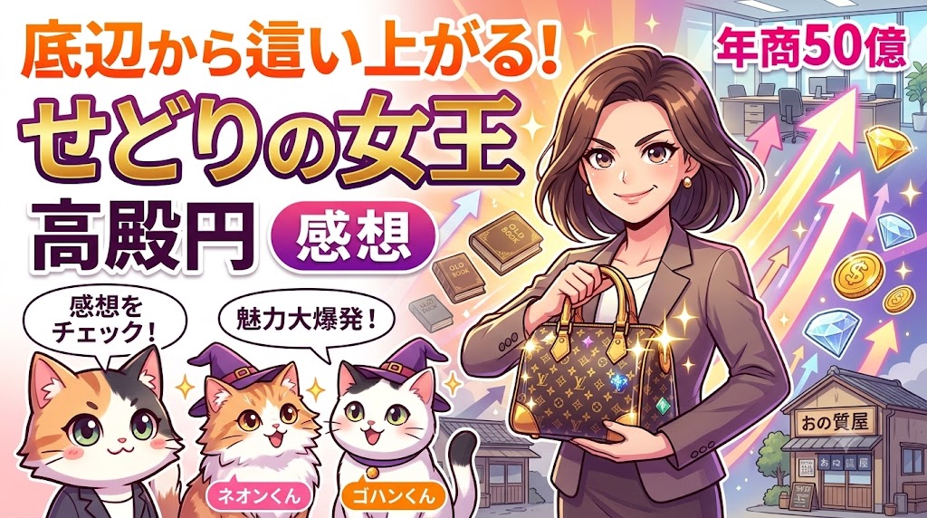 高殿円『せどりの女王』サムネイル画像