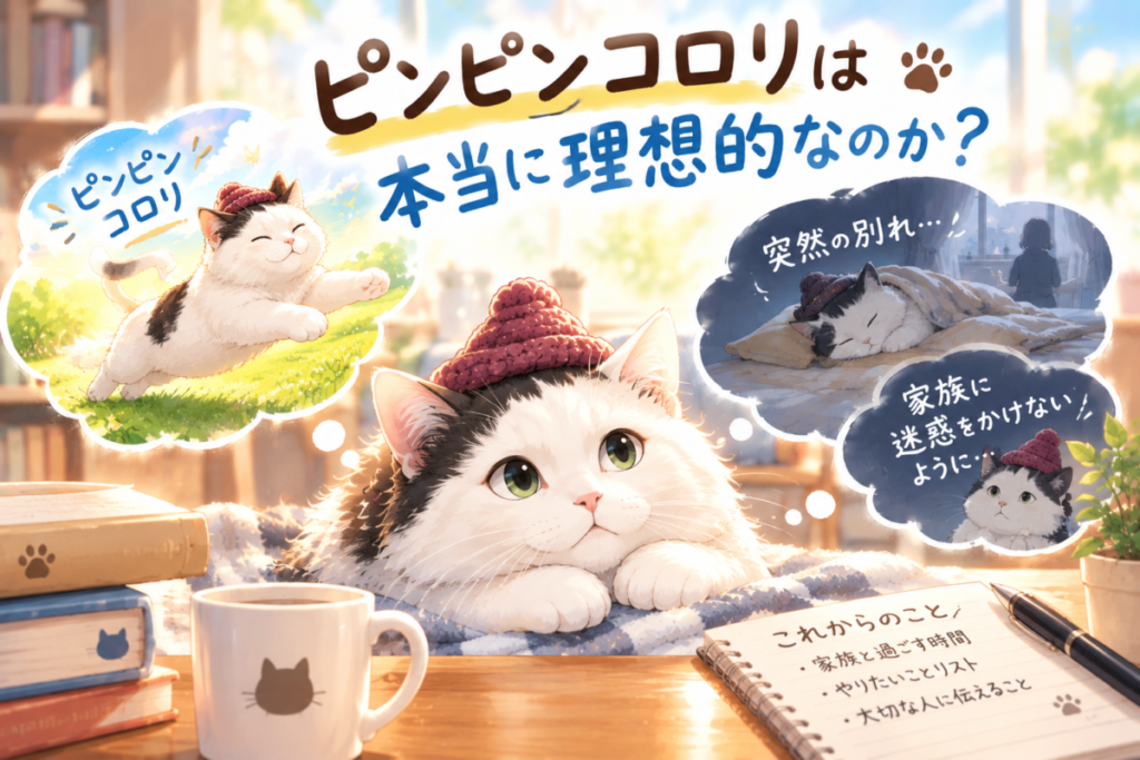 ピンピンコロリは本当に理想的なのか？イメージ画像