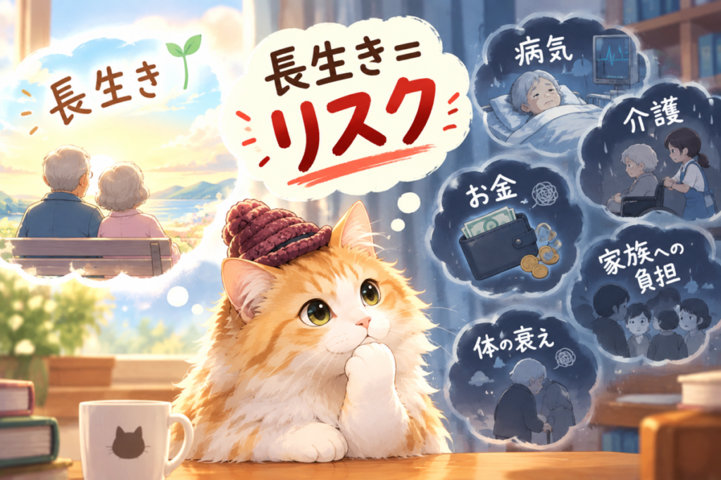 長生きリスクのイメージ画像