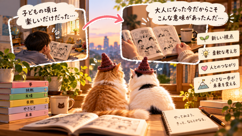 大人になった今だからこそ気づく、新しい視点のイメージ画像