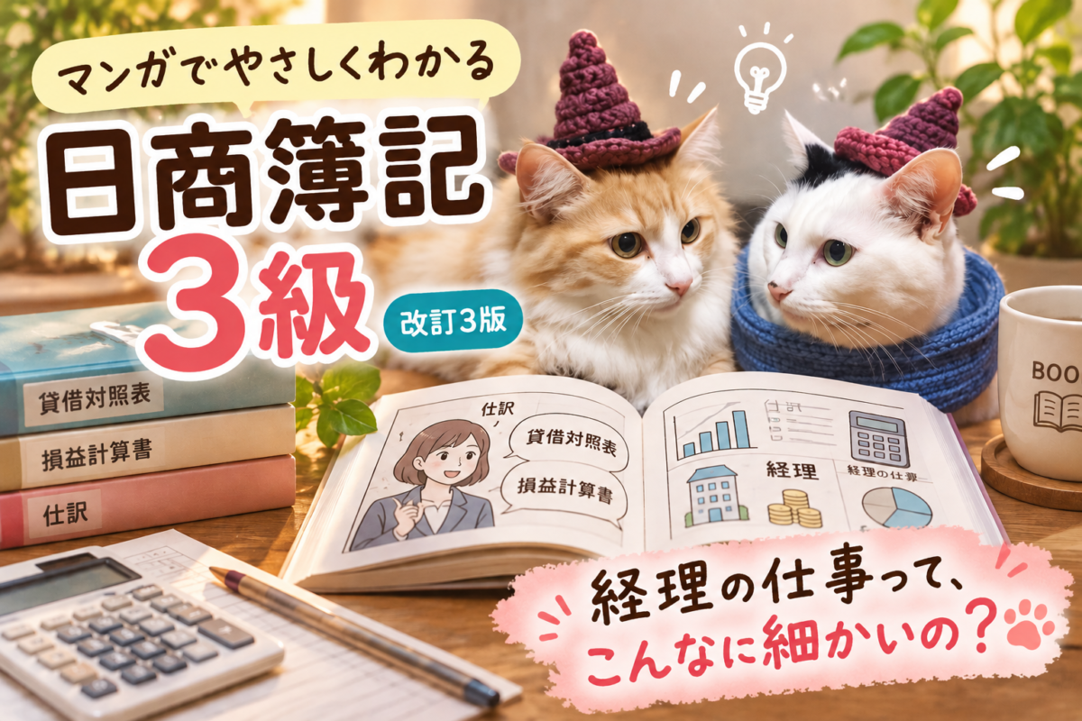 マンガでやさしくわかる 日商簿記3級 改訂３版サムネイル画像