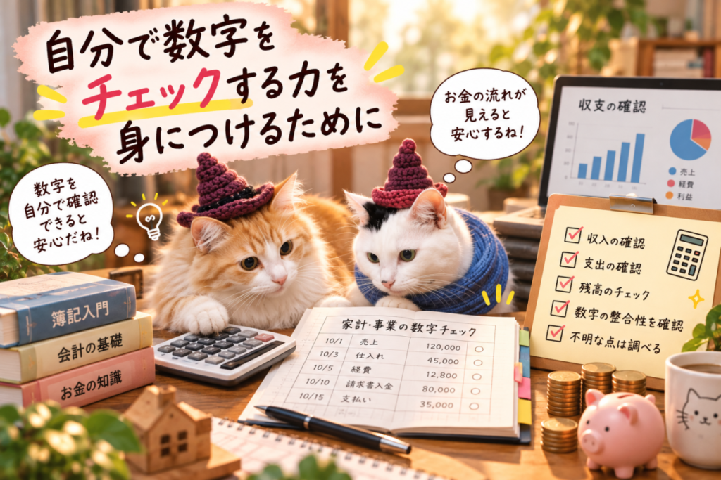 自分で数字をチェックする力を身につけるためにのイメージ画像