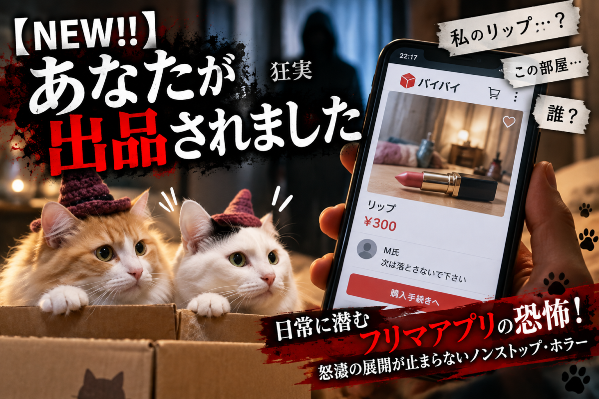 狂実『【NEW!!】あなたが出品されました』サムネイル画像